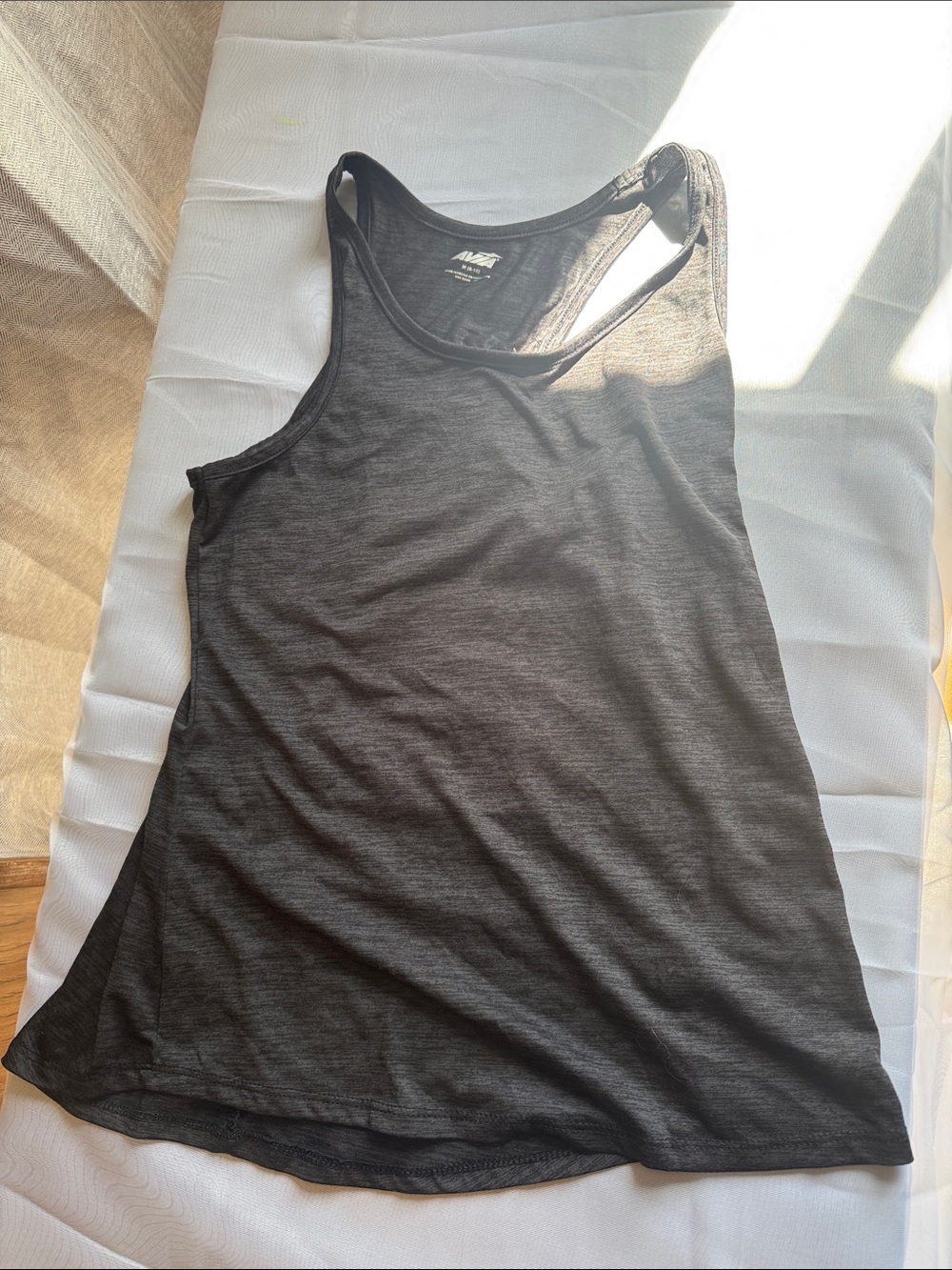 Women's Black Racerback Tank Top